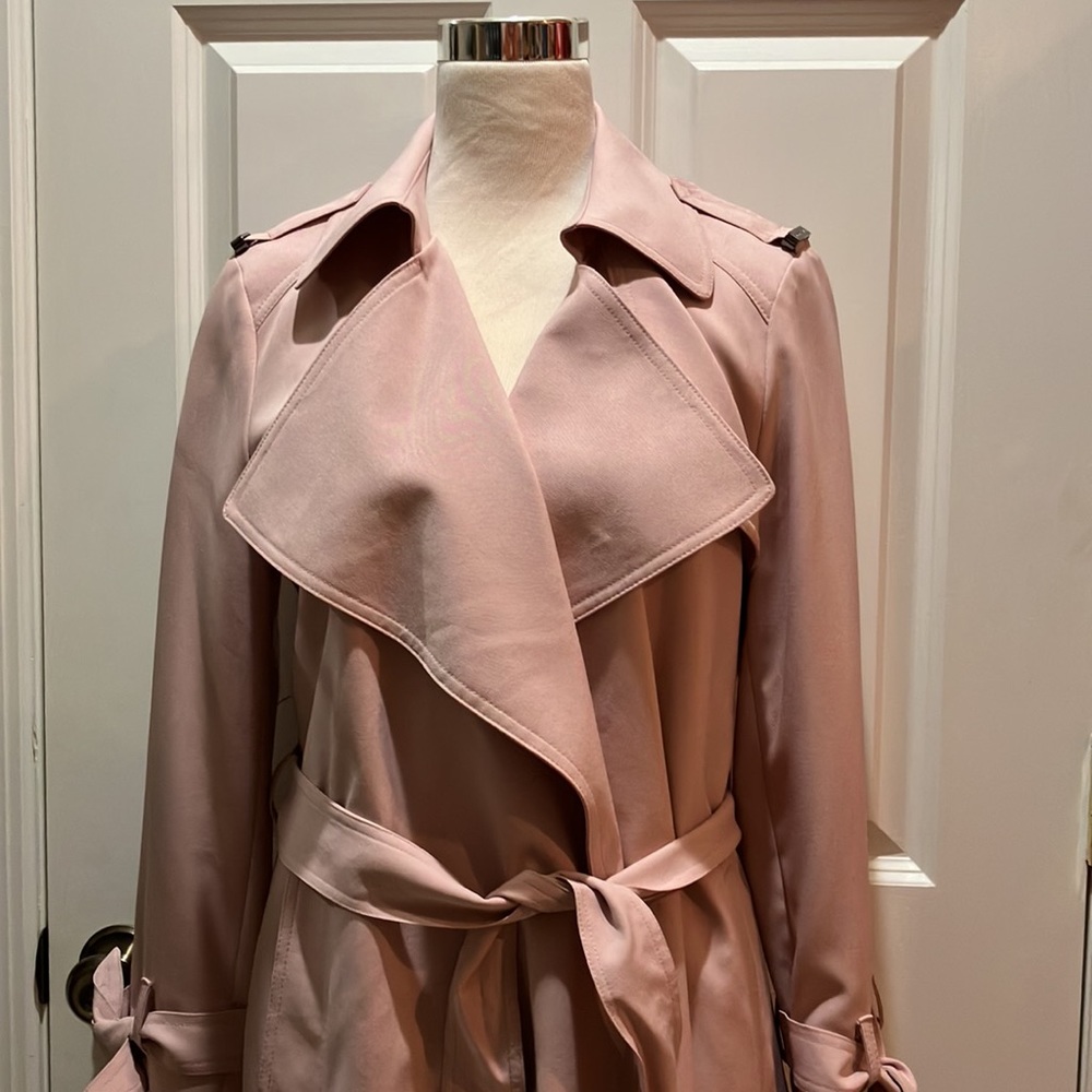 michael kors trench coat 77F3351M72 blush